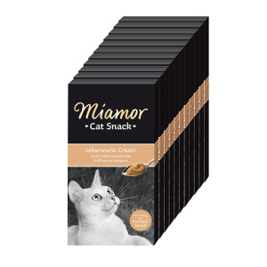 Miamor Cream Ciğerli Kedi Ödülü 6x15 gr X 11 ADET