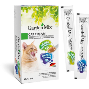 Garden Mix Kedi Kreması Ödül Tavuk Ve Kuzulu 15gr X 24