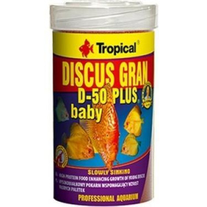 Tropical Discus Gran D 50 Plus Baby 250ml 130gr
