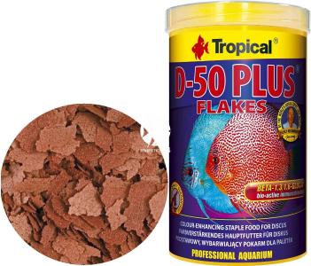 Tropical D-50 Plus Flakes 1000 ml - 200 gr