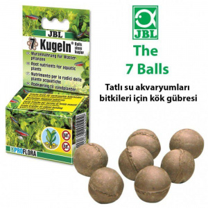 JBL 7 Kugeln Balls Kök Akvaryum Bitki Gübresi Topu