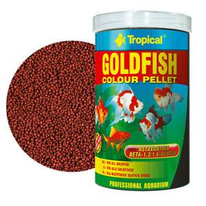 Tropical Goldfish Color Pellet - S  250 ML 110GR