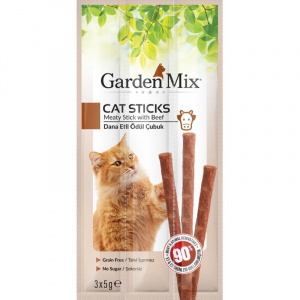 Garden Mix Dana Etli Kedi Ödül Çubuğu 3x5gr